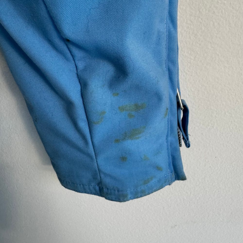 Vintage Obermeyer Ski Puffer Jacket Womens 6 Blue Floral 90s Snow Boarding‎ - Picture 6 of 16